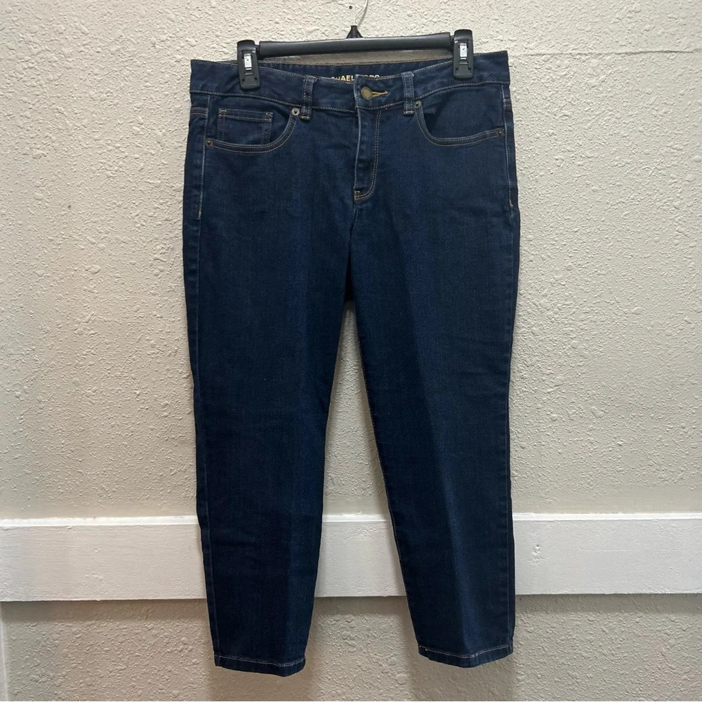 Michael Kors Denim Capri Pants Size 6